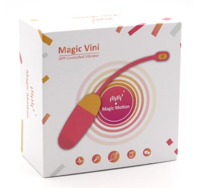 Wibrujące jajeczko - Magic Motion Vini Orange